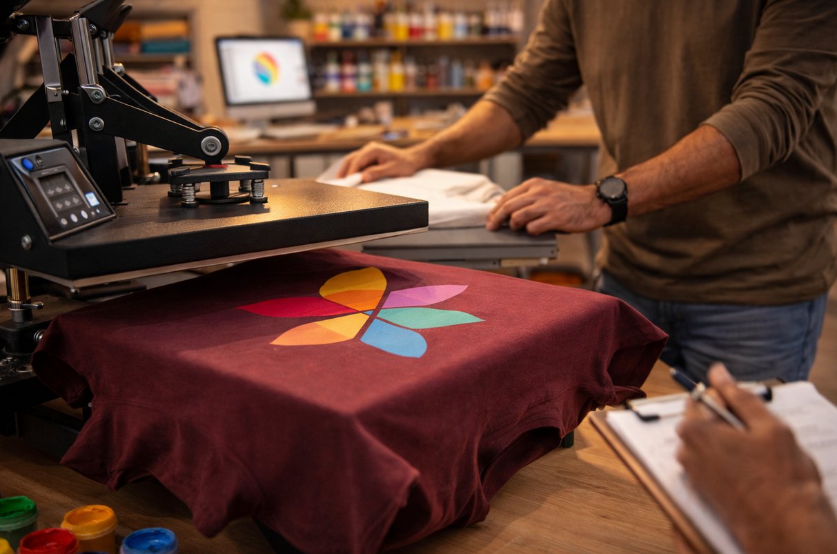 Textildruck Geo-Domains fuer Textildruckbetriebe und Werbetextilien Garbsen